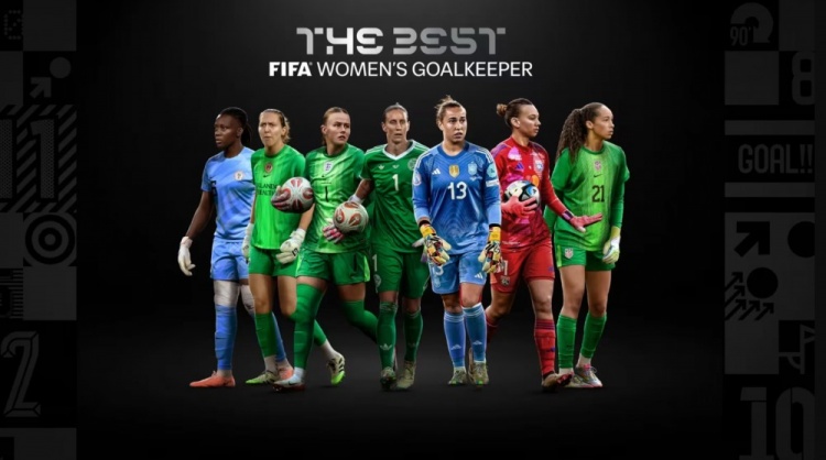 FIFA女子年間最優秀ゴールキーパー候補：ハンプトン、コール、エンドラーが最終候補に