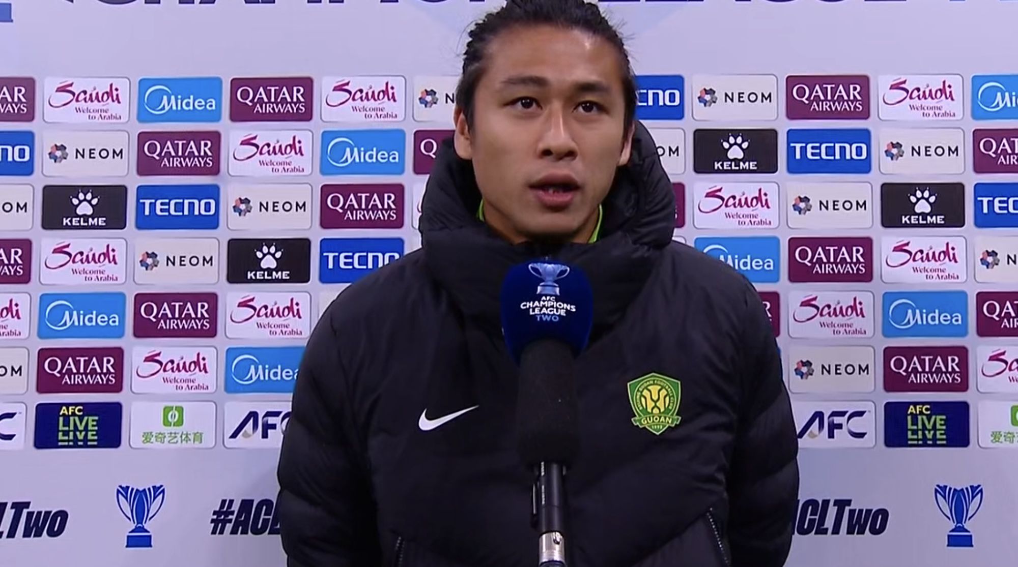 張裕寧：この試合で郭安選手がゴールを許さなかったのはうれしいことです。 AFCチャンピオンズリーグは対象グループへの出場権を獲得した。