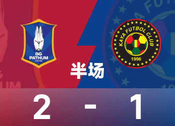 AFCチャンピオンズリーグレベル2ハーフタイム：フォルナザリが二塁打、パトゥム・ユナイテッドが一時2-1カヤFC