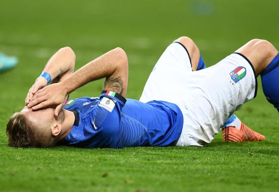 8年前の今日、イタリアはスウェーデンに0-0で敗れ、ロシアワールドカップ出場を逃した。