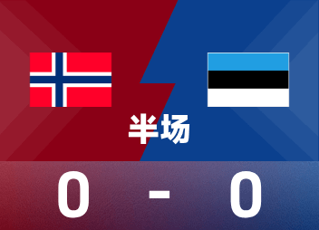 ワールドカップ前半戦：ヘインが救出、ノルウェーが13本のシュートを放つも失敗、一時はエストニア0-0