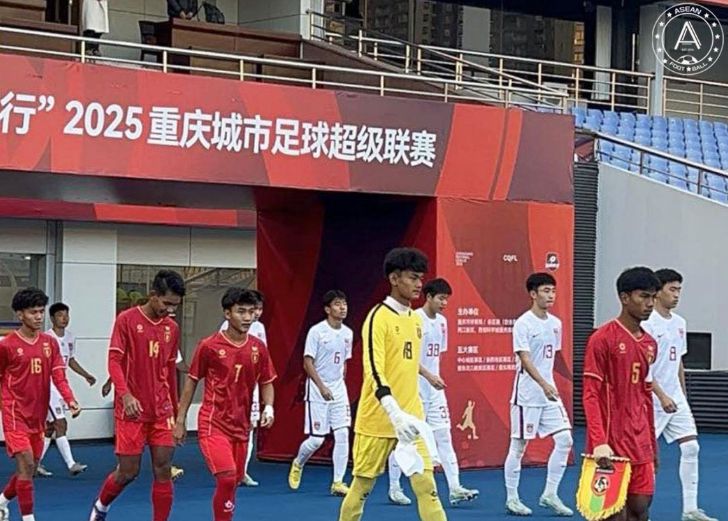 サッカーU16代表は親善試合でミャンマーU16に0-2で敗れた。彼らは数日前に相手を4-0で破った。