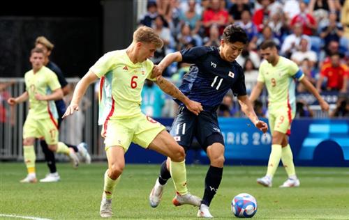 日本U23 vs スペインU23