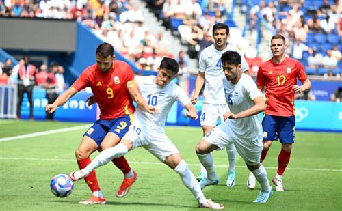 ウズベキスタン U23 vs スペイン U23