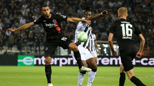 E.アイントラハト・フランクフルト VS PAOK テッサロニキ