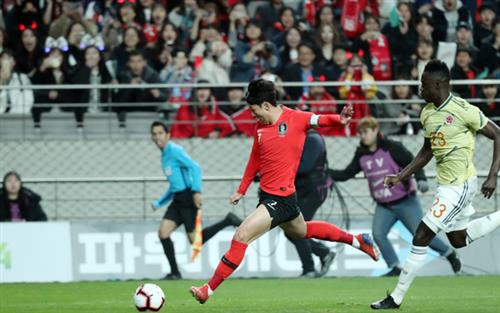 韓国 vs コロンビア