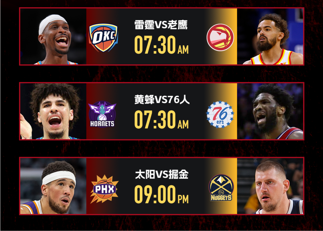 明日のNBAハイライト：SGAとヨキッチは一緒にプレー、エンビードは憂鬱を晴らすことを望んでいる