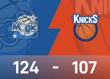 NBAレポート：ワグナーが28得点9リバウンド、マジックがニックスを124-107で破った