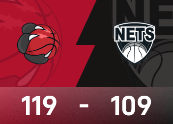 NBAレポート：イングラムが25得点、ラプターズが119-109でネッツを破る