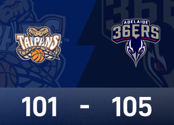 NBLバトルレポート：コットンが41得点8アシスト、プレーオフでは36人がタイパン・スネークに105-101で辛勝